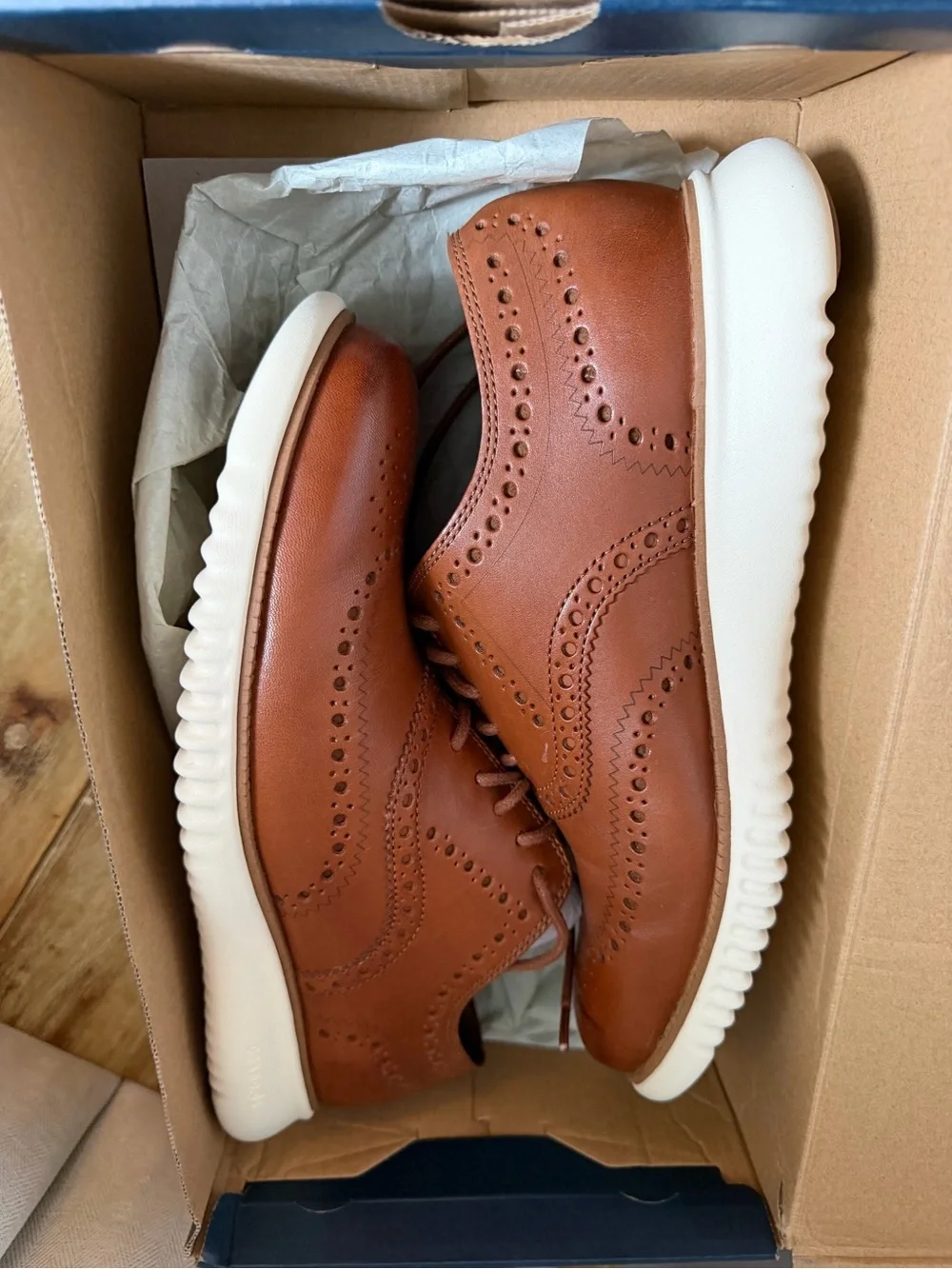 Cole Haan brown leather